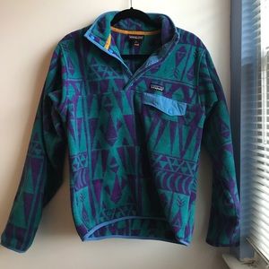 rare pattern patagonia pullover